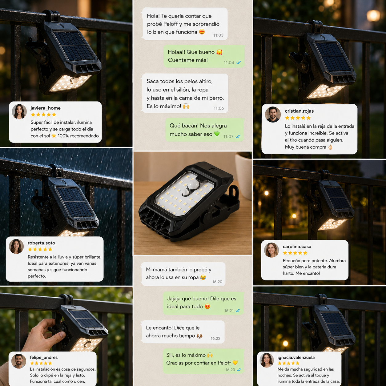 AstroLuz™ — Iluminación automática donde la necesitas, sin cables ni enchufes.