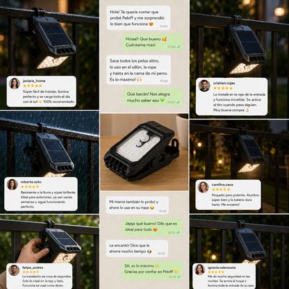 AstroLuz™ — Iluminación automática donde la necesitas, sin cables ni enchufes.