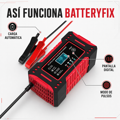 BatteryFix — Cargador Reparador Inteligente de Baterías 12V